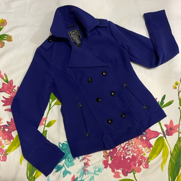 SWS (STREETWEAR SOCIETY) Classic Navy blue jacket - Picture 1 of 7